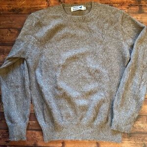 Industry of all Nations alpaca crewneck M tabaquin brown